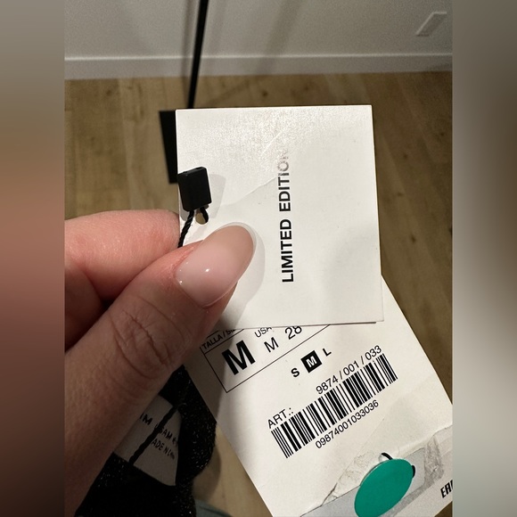 COPY - Zara high neck metallic dress - Picture 15 of 16